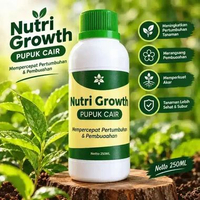 Pupuk Cair Organik Agar Cepat Berbuah Lebat 250ML | Pupuk Booster Anti Rontok Pertumbuhan Pembungaan