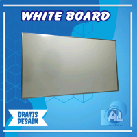 Papan Tulis White Board Ukuran 100 × 200 / 240 × 120 - Furniture