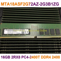 Server Memory 16G 16GB 2RX8 PC4-2400T DDR4 2400 DDR4 ECC For MT RAM MTA18ASF2G72AZ-2G3B1ZG