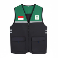 Terlaris !!! Rompi Parasut Safety K3 Proyek Kerja Lapangan Outdoor Tambang Premium Trending Terbaru
