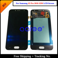 Tested Super AMOLED For Samsung J2 Pro 2018 J250 LCD Display For Samsung J250 J2 Pro 2018 LCD Screen Touch Digitizer Assembly