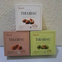 BERYLS TIRAMISU MILK CHOCOLATE / BERYLS TIRAMISU ALMOND GREEN TEA CHOCOLATE / BERYLS TIRAMISU ALMOND