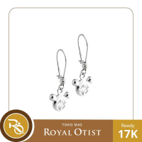 Anting Emas Putih Mickey Vol 2 17K