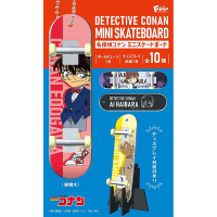 盒裝10款 日本正版 名偵探柯南 迷你滑板吊飾 盒玩 迷你滑板 角色吊飾 擺飾 怪盜基德 - 607185