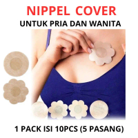 Nipple Cover isi 10pcs / Pasang Penutup Puting Wanita Pria