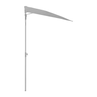 LILLEÖ 陽傘, 灰色, 150x100 公分