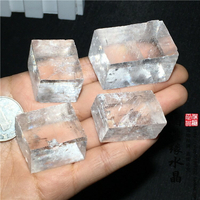天然方解石小塊 白方解實物圖一組總重132克