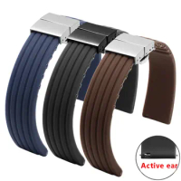 20 22mm Soft and Waterproof silicone watchband adaptation adaptation Huawei watch 2 GT PRO Honor Magic sport rubber watch chain