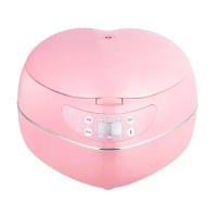Peach Shaped Electric Rice Cooker Intelligent Mini Electric Rice Cooker Household 1-2-3-4 People Kitchen Appliances Cooking 220V