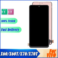 OLED 6.56" For Vivo X60 /X60T/X70/X70T LCD Display Touch Screen Digitizer Assembly For Vivo X60 LCD Replacement Parts