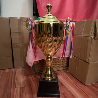 Trophy piala bergilir kuningan import 52 cm terbaru