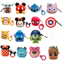 Cover for Apple AirPods 1 2 3 3rd Case for AirPods Pro Case Cute Cartoon Yoda Mickey Stitch Spiderman Earphone Case Accessories
