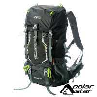 【PolarStar】透氣網架背包35L『灰』P18711