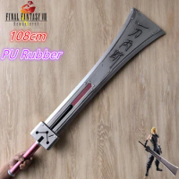 1:1 Zack Fair Sword Armor Break Weapon Sword Cloud Strife Buster Sword Game Remake Knife Safety PU 108cm