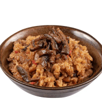 【南門市場老林記】杏鮑菇素食米糕 600g 買一送一(南門市場.素食年菜.蔬食年菜.金蛇年菜)