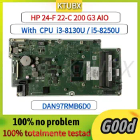 N97R DAN97RMB6D0.For HP 24-F 22-C 200 G3 AIO Laptop Motherboard.With CPU I3/i5-8250UL21598-601, L21597-601/601