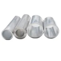 6061 Aluminum Round Tube Outer Diameter 28mm Wall Thickness 5mm Length 100mm to 500mm