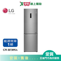 LG 343L雙門變頻WiFi冰箱GW-BF389SA_含配送到府+標準安裝【愛買】