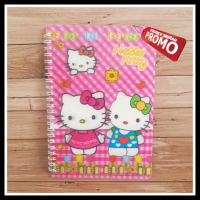 (SALE) BUKU NOTES 3D HELLO KITTY / DIARY BUKU NOTES HELLO KITTY / MURAH BUKU TULIS BUKU CATATAN BIND