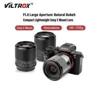VILTROX 24mm 28mm 35mm 50mm 85mm F1.8 for Sony E Mount Camera Lens Auto Focus Full Frame Prime Large Aperture Portrait