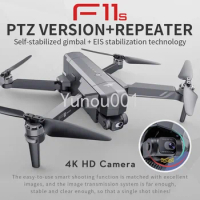 SJRC F11S 4K PRO Camera Drone Quadcopter Foldable 3KM 2 Axis Stabilized Gimbal with GPS 26 minutes flight time 11.1V 2500mAh