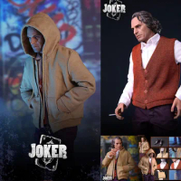 1/6 Joker TOP-001 Crazy Comedian Arthur Lunatic JOKER Joaquin Casual Clothes Full Set Phoenix For 12Inch Male Action Figure Toy