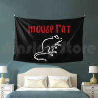 Tapestry Mouse Rat Logo-Parks And Rec 3269 Parks And Rec Parks And Recreation Parks