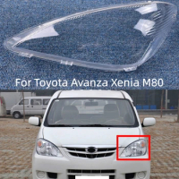 For Toyota Avanza Xenia M80 Transparent Glass Lamp Headlamp Cover Headlight Cover Shell Replace Original Lampshade
