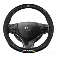 Acura方向盤套CDX ILX TLX MDX RDX ZDX RLX TLRL翻毛皮把套