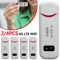 4G LTE WiFi Router 150Mbps Mobile WiFi Router USB Network Adapter SIM Card Slot 4G Card Router for Laptops UMPC MID Devices
