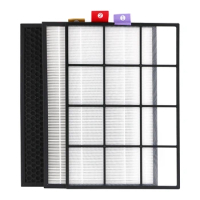 Composite Material HEPA Filters For Honeywell Air Purifier PAC35M2101S PAC35M1101G PAC35M1101W Activated Carbon Filter