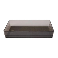 ถาดพลาสติก 30.4x15.2x5.2ซม. ดำ ME.STYLE PB8973-TBK