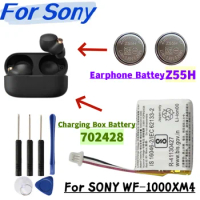 For ZeniPower Z55H 3.85V 75mAh Battery For SONY WF-1000XM4 1000XM4 XM4 Bluetooth Earbuds Headset Batteria+Free gift Tools