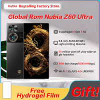 Global Rom Nubia Z60 Ultra Limited Edition 5G Mobile Phone with 6000mAh Battery Z60 Ultra Starry Sky Collection Edition