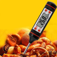 Kitchen Food Baking Digital Thermometer Electronic Probe Type Digital Display Liquid Grill Thermometer