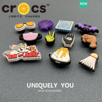 jibbitz cross charms แท้ ตัวติดรองเท้า HALLOWEEN PACK jibbitz DIY jibbitz สําหรับ cross