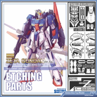 Gundam SH MG 1/100 ZETA GUNDAM VER KA Z Special Etching Sheet Assembled Model