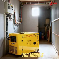 Genset 9 KVA Silent Diesel Tsuzumi TDG 10000 S Japan Technology