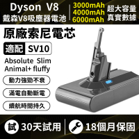 dyson電池【現貨+保固18個月】戴森V8吸塵器電池 DysonV8 SV10電池 SV10K吸塵器電池 最新生產