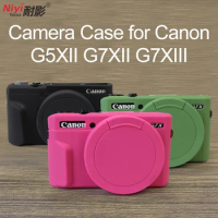Canon G5XII G7XII G7XIII Silicone Case Bag Body Cover Protector for Canon PowerShot G5 X Mark II PowerShot G7 X Mark II III