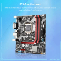 B75-S MainBoard ATX4 PC DDR3 Memory 32GB Desktops MainBoard Gigabit NIC LGA1155 CPU NVME M.2+HDMI-Compatible+VGA+DVI Interface