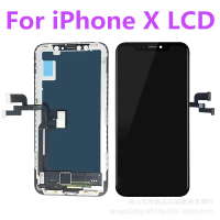 หน้าจอ LCD สำหรับ Apple X, ชุดประกอบหน้าจอโทรศัพท์, หน้าจอสัมผัส LCD iPhone X, หน้าจอแบบบูรณาการด้าน