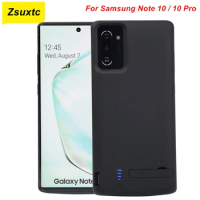 For Samsung Galaxy Note 10 Battery Case Note 10 Plus + Charger Phone Cover Power Bank For Samsung Note 10 Pro Battery Case