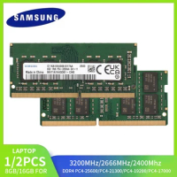 Samsung Laptop RAM DDR4 8GB 3200MHz 16GB 2666Mhz 2400MHz 4GB 2133MHz RAM SODIMM Laptop Memory PC4 2133P 2400T 2666V 3200AA