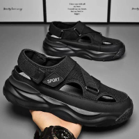 2026 New summer out of work dressing daddy drive sandals mens shoes sneakers