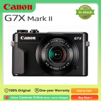 Canon PowerShot G7X Mark II Digital Camera Zoom Lens Kit Vlog 4K Video Shooting Autofocus Professional Photography Home Travel