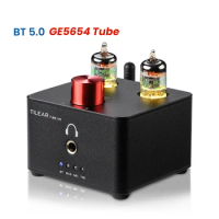 TILEAR Audio Tube-08 TPA6120 Decoder Headphone Amplifier ES9023 Bluetooth QCC3034 USB DAC AUX WithTreble Bass Mid Adjust Amp