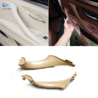 For BMW 5 Series F10 F18 2011 2012 2013 - 2017 Car Interior Door Panel Handle Pull Cover Trim Inner Armrest Handle Inner Covers