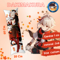 Dakimakura guling ANIME KAZUHA GENSHIN IMPACT 60cm x20cm