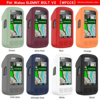 Silicone Protective Sleeve Orange Compatible With Wahoo Elemnt Bolt 2(wfcc5) Silicone Case Prevent Bump Damage Protective Case